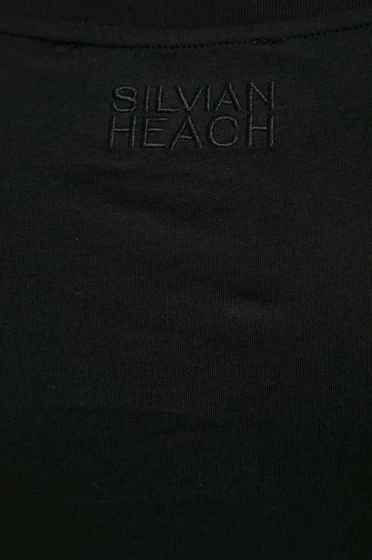 črna Kratka majica Silvian Heach