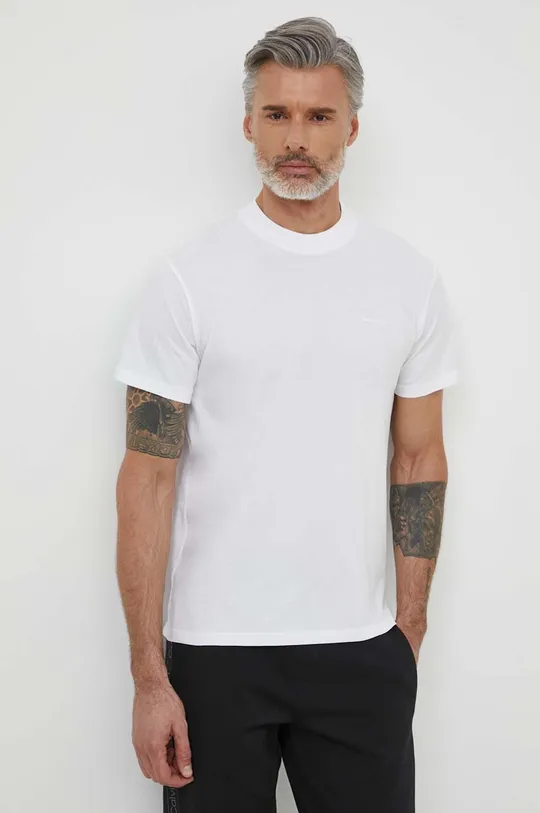 bela Bombažna kratka majica Bomboogie Moški