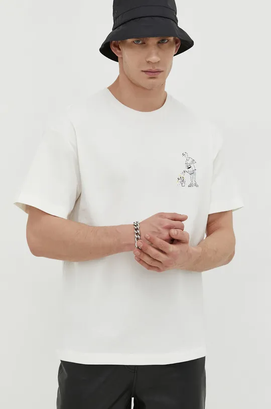 Solid t-shirt in cotone 100% Cotone