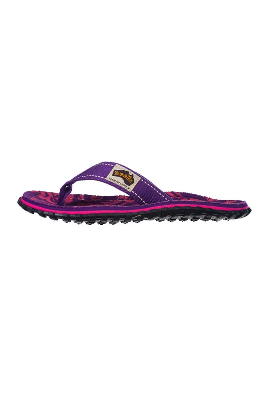 Gumbies - Σαγιονάρες Islander Purple Hibiscu  Συνθετικό ύφασμα, Υφαντικό υλικό