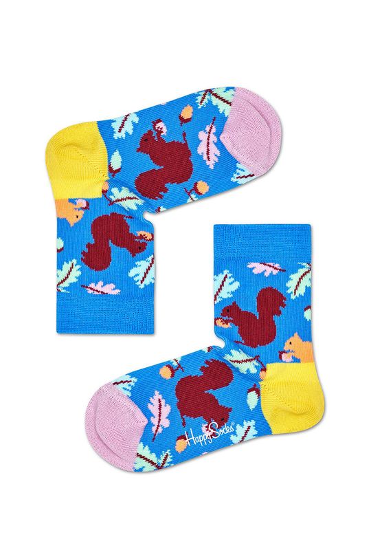 modrá Happy Socks - Detské ponožky Squirrel Detský