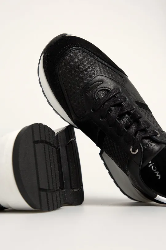čierna Wojas - Kožená obuv