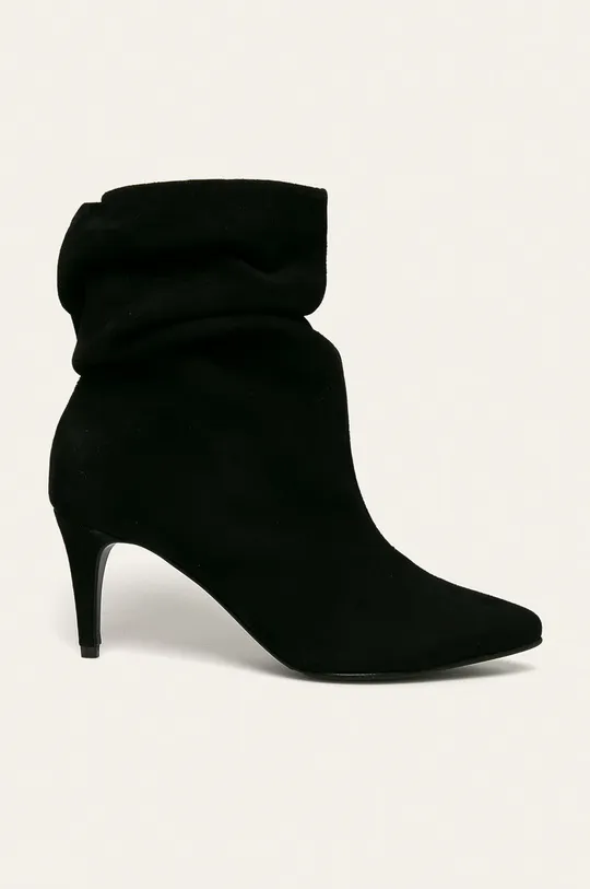 чёрный Wojas - Кожаные ботинки Женский
