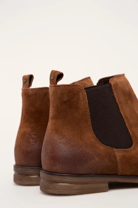Wojas - Кожаные ботинки Голенище: Замша Внутренняя часть: Текстильный материал, Натуральная кожа Подошва: Синтетический материал