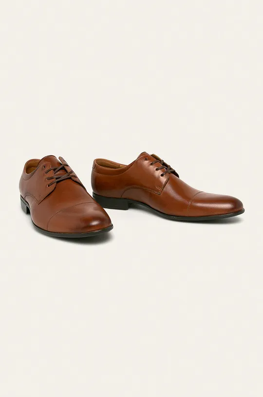 Wojas - Кожаные туфли коричневый