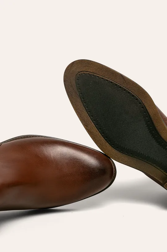hnedá Wojas - Kožená obuv