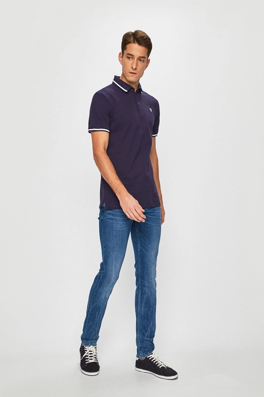 Îmbrăcăminte Trussardi Jeans - Tricou Polo 52T00298.1T003108 bleumarin