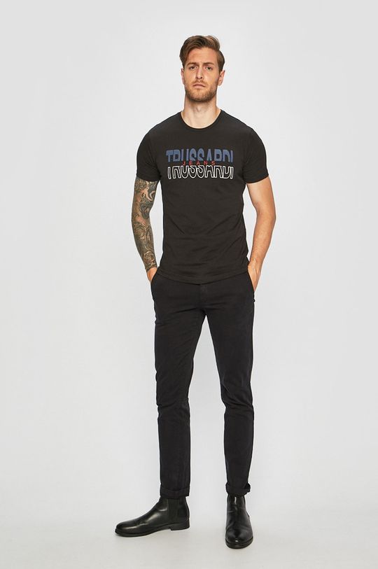 Trussardi Jeans - Tričko černá