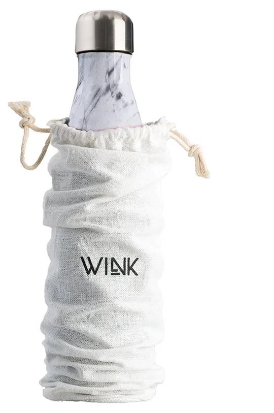 Wink Bottle - Termosz BIANCO szürke
