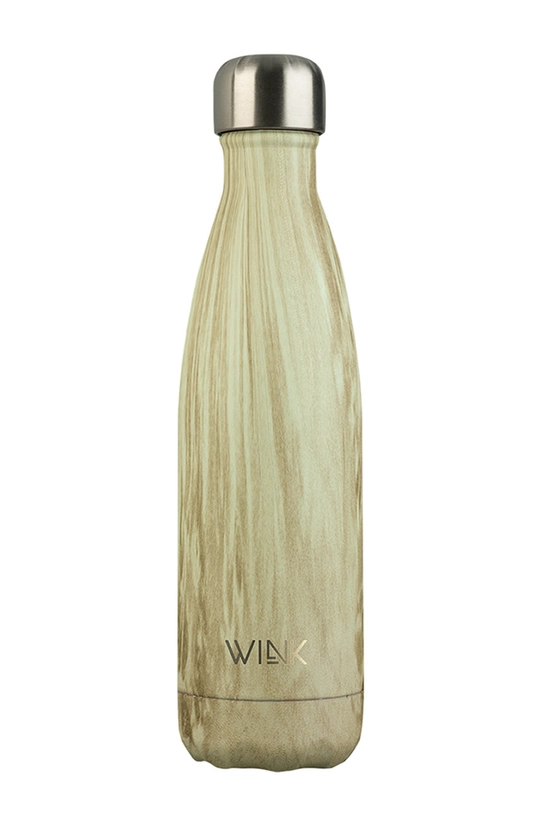 béžová Wink Bottle - Termo fľaša PINE WOOD Dámsky