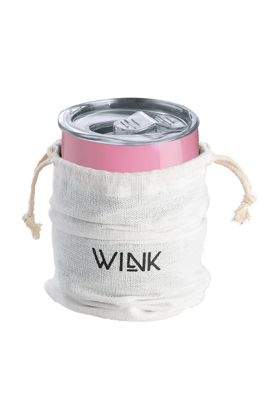 Wink Bottle - Termosz bögre TUMBLER FLAMINGO rózsaszín