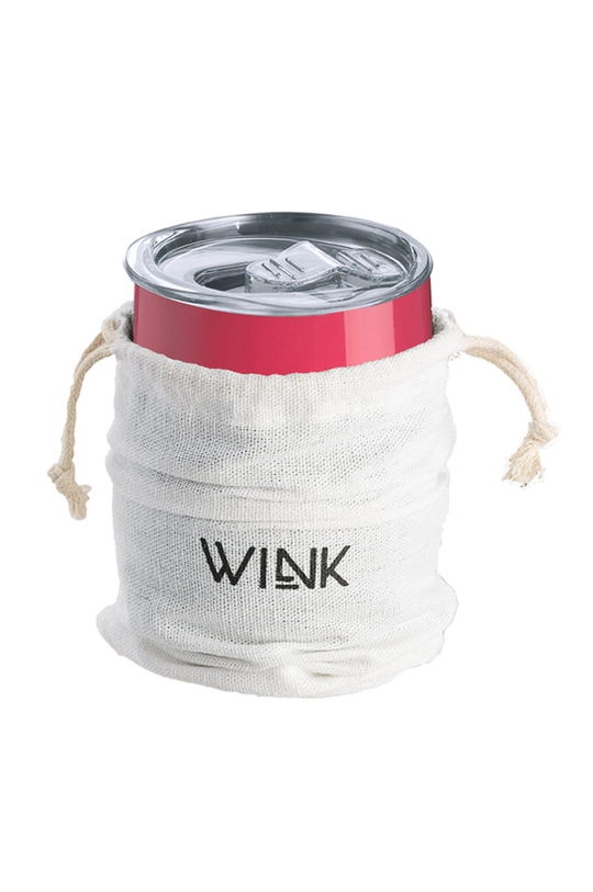 Wink Bottle - Termosz bögre TUMBLER RASPBERRY rózsaszín