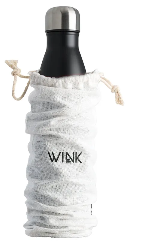 Wink Bottle - Termos boca BLACK 500 crna