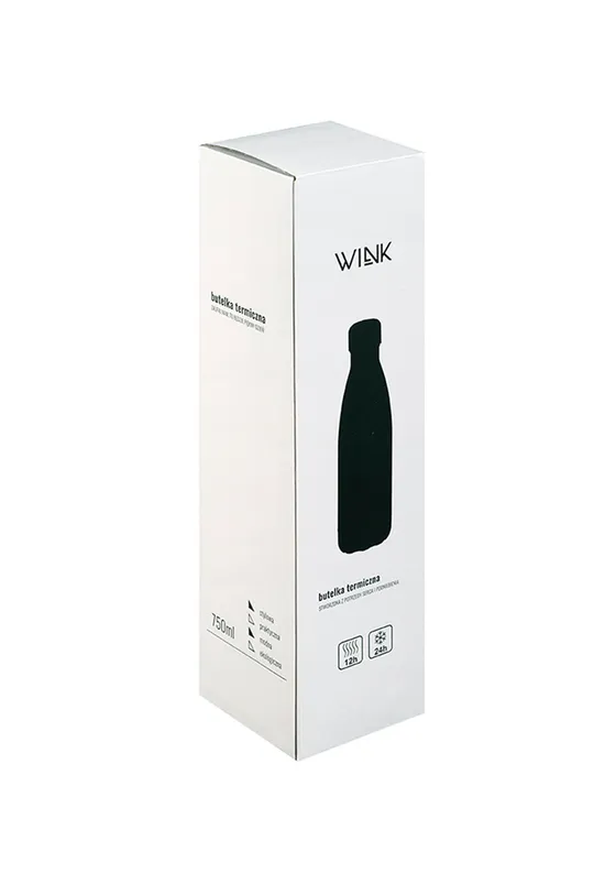 Wink Bottle - Termo fľaša BLACK 750  Nerezová oceľ