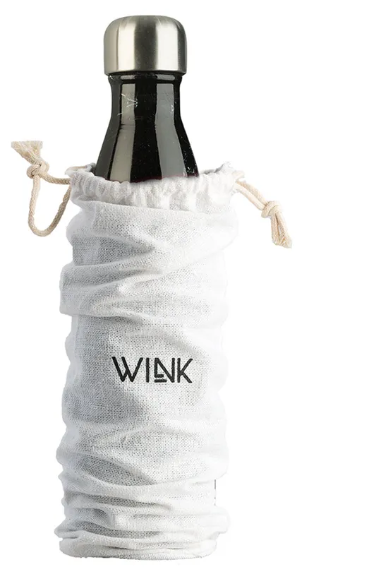 Wink Bottle butelka termiczna BLACK STONE czarny