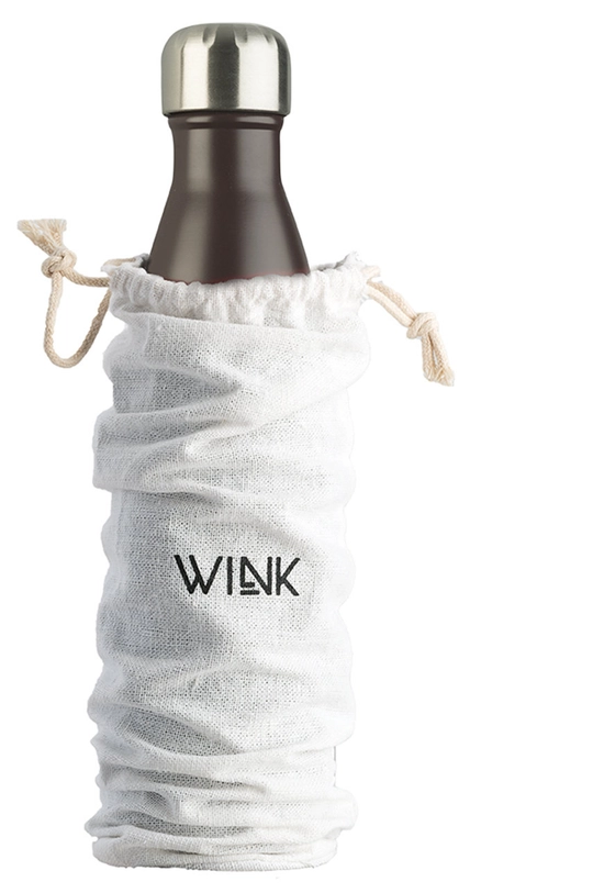 Wink Bottle butelka termiczna BROWN brązowy