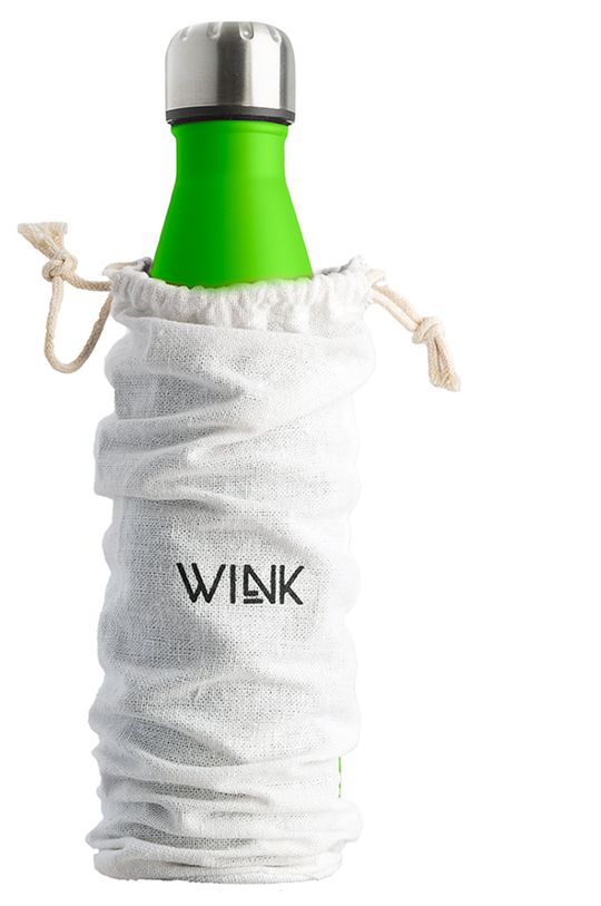 Wink Bottle butelka termiczna GREEN jasny zielony