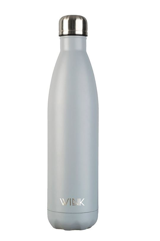 szary Wink Bottle - Butelka termiczna GREY 750 Unisex
