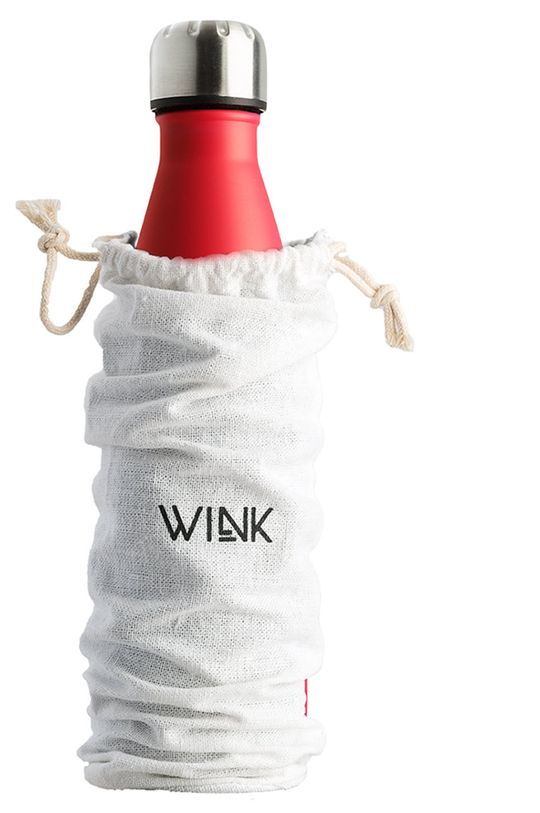Wink Bottle - Butelka termiczna RED czerwony