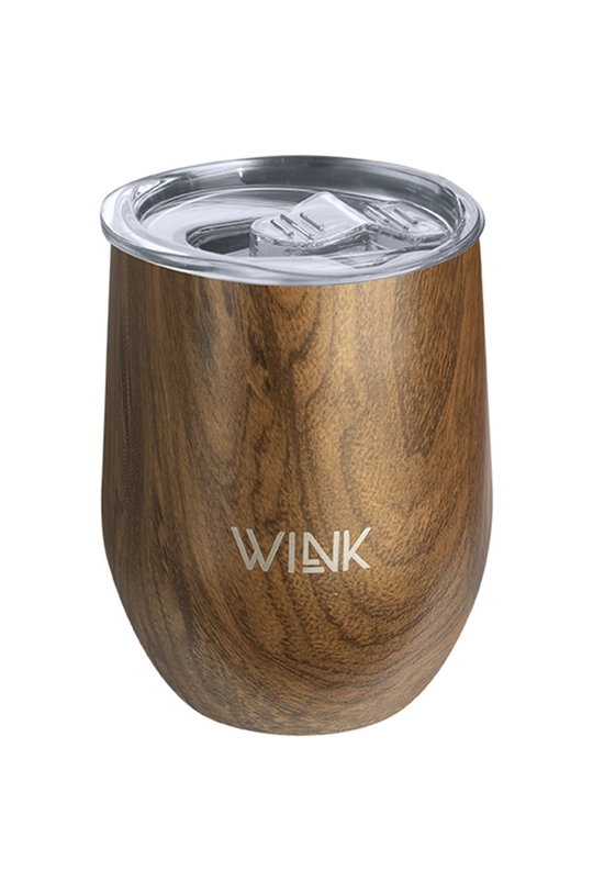 brązowy Wink Bottle kubek termiczny TUMBLER BRIGHT WALNUT Unisex