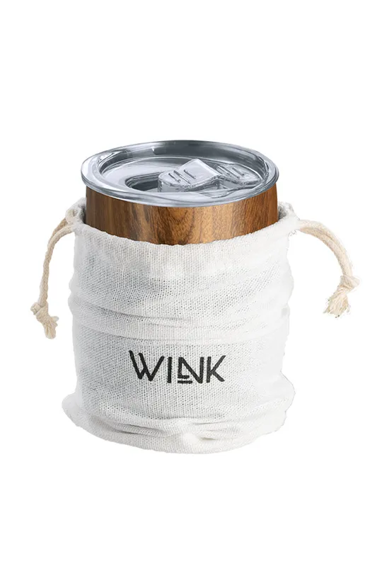 Wink Bottle - Θερμική κούπα TUMBLER BRIGHT WALNUT καφέ
