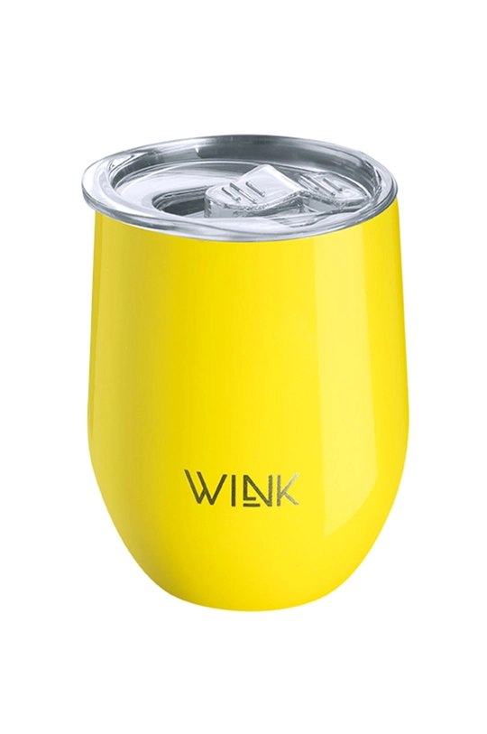 żółty Wink Bottle kubek termiczny TUMBLER LEMON Unisex