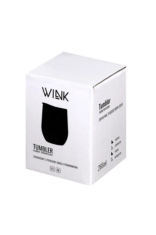 Wink Bottle - Termo hrnček TUMBLER SILVER MATTE  Nerezová oceľ