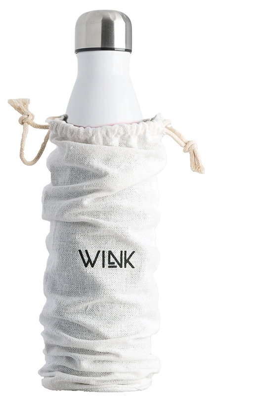 Wink Bottle butelka termiczna WHITE biały