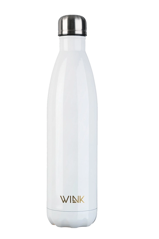 fehér Wink Bottle - Termosz WHITE 750 Uniszex