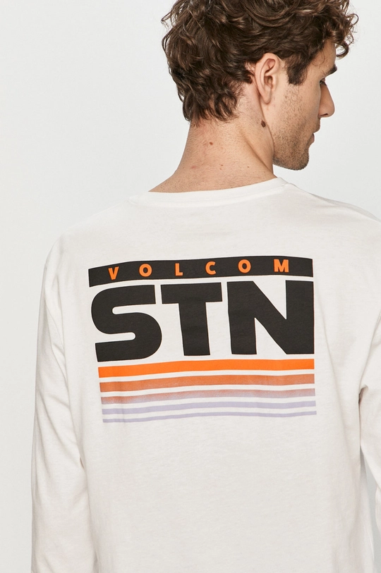 biały Volcom - Longsleeve