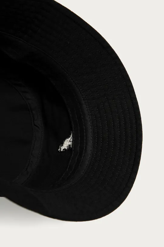 black Kangol hat
