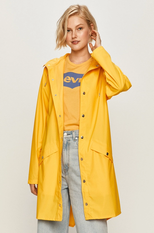 Rains rain jacket yellow