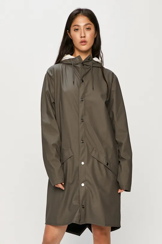 Rains rain jacket gray