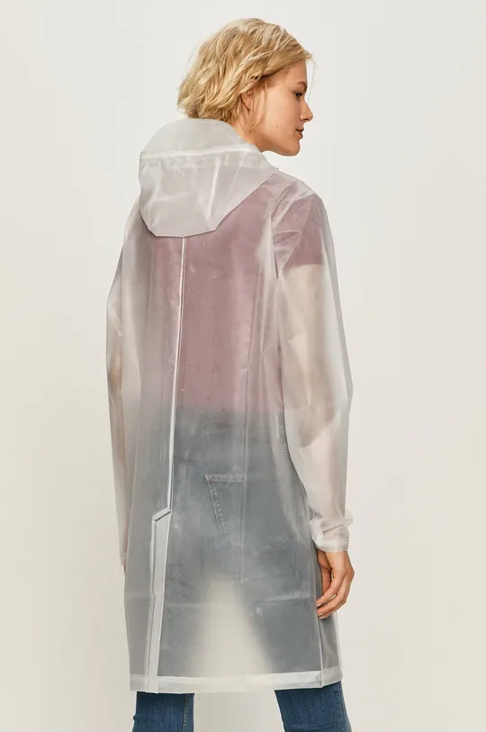 biały Rains - Kurtka przeciwdeszczowa Transparent Hooded Coat 1269