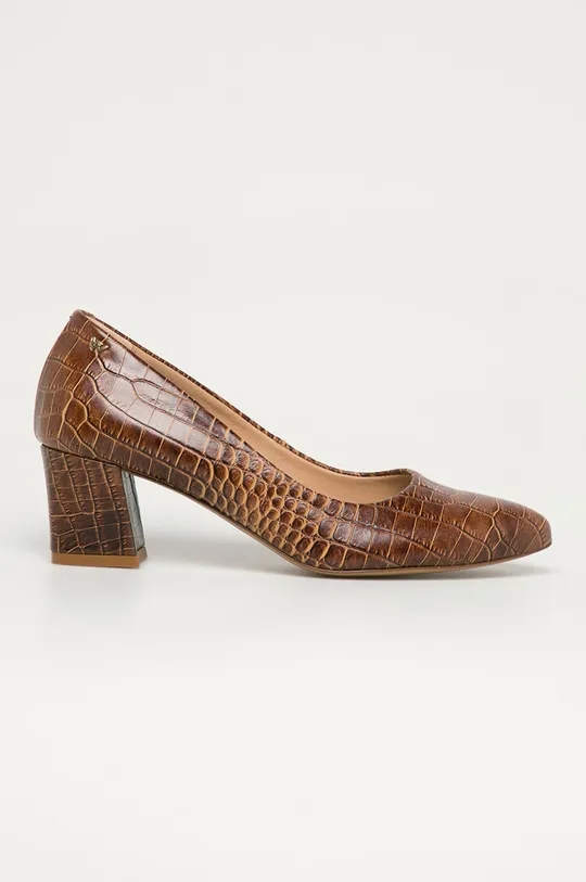 коричневий Wojas - Шкіряні туфлі Жіночий