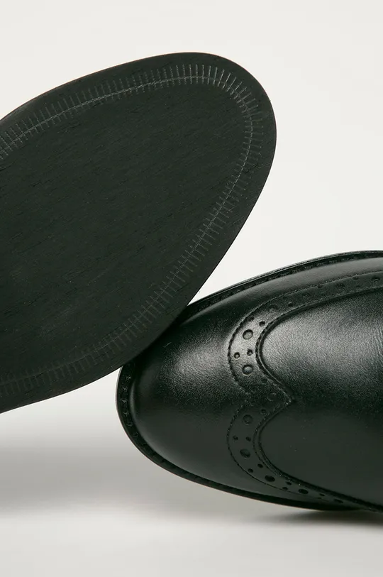чёрный Wojas - Кожаные туфли