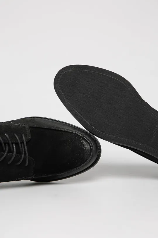 чёрный Wojas - Замшевые туфли