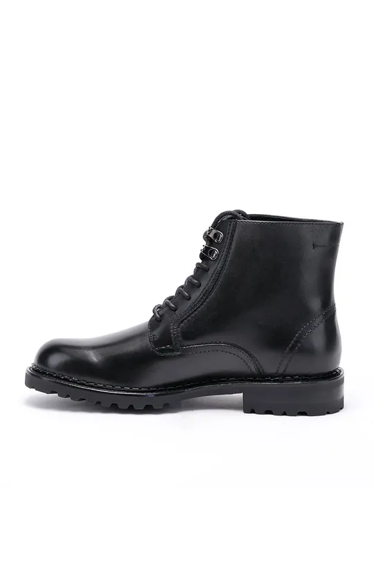 чёрный GOE - Кожаные ботинки