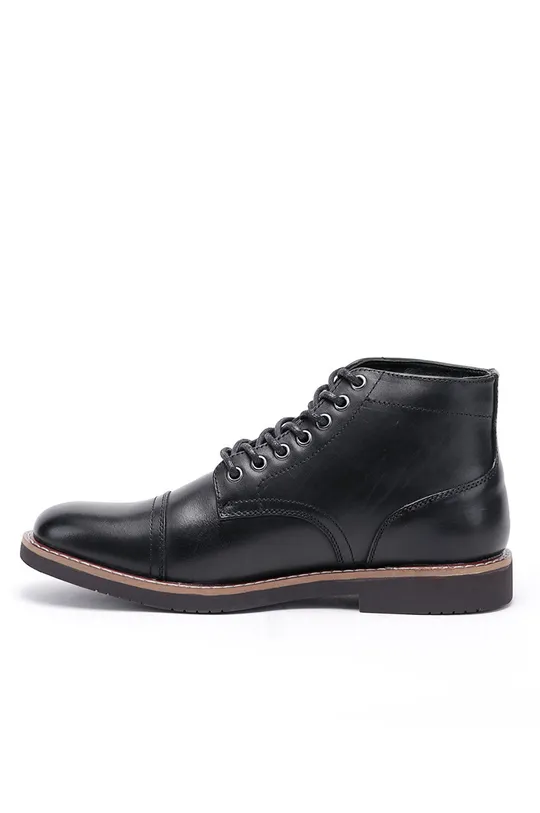 čierna GOE - Kožená obuv