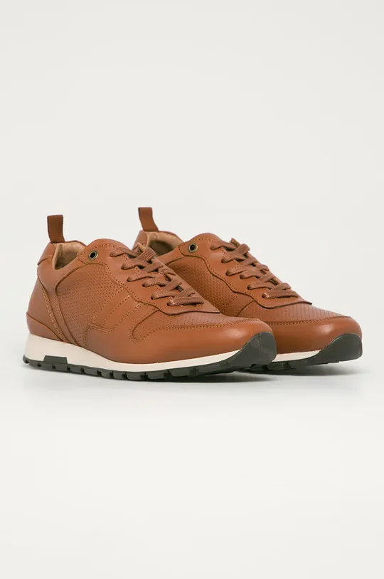GOE - Кожаные ботинки коричневый