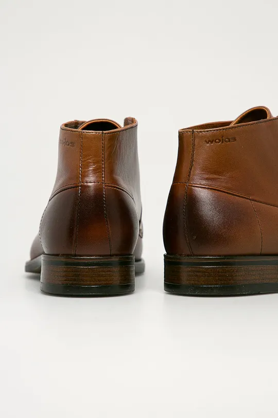 Wojas - Кожаные ботинки  Голенище: Натуральная кожа Внутренняя часть: Текстильный материал, Натуральная кожа Подошва: Синтетический материал