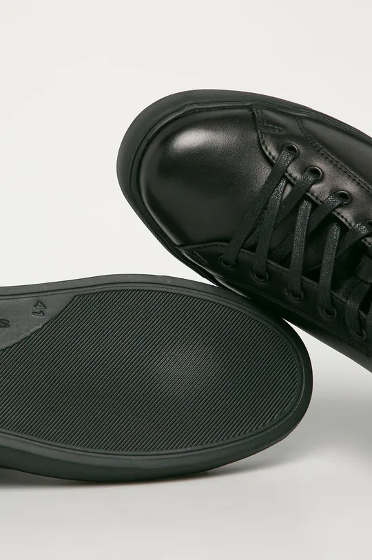 čierna Wojas - Kožená obuv