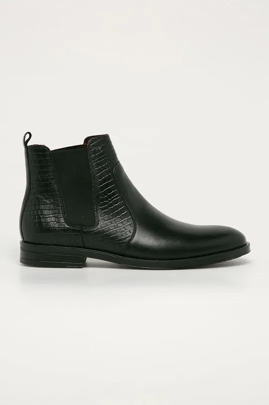 чорний Wojas - Шкіряні черевики Чоловічий