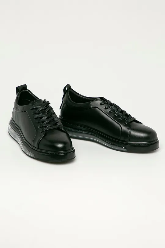 Kazar Studio - Kožená obuv čierna
