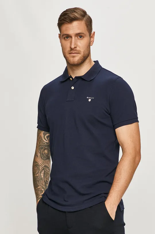 granatowy Gant Polo 2201