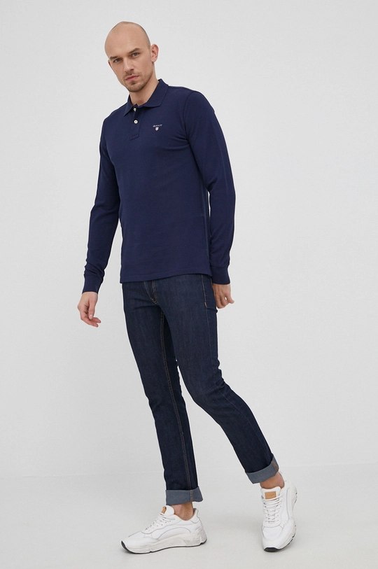 Gant Longsleeve bawełniany 5201. granatowy