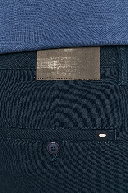 tmavomodrá Cross Jeans - Nohavice