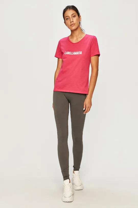 LaBellaMafia - T-shirt różowy