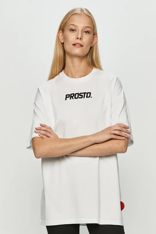 fehér Prosto - T-shirt Női