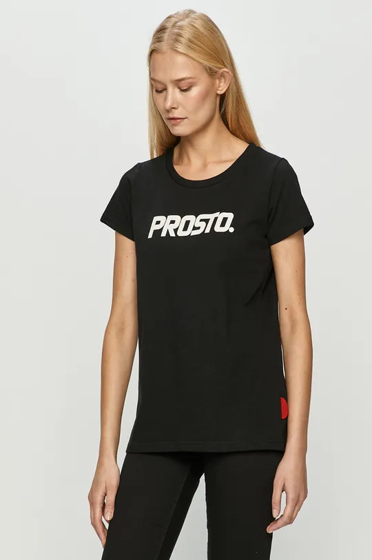 fekete Prosto - T-shirt Női